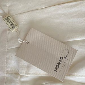 MENS ITALIAN LINEN PANTS, size 38 waist,  27” length, brand new